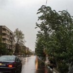 وزش باد در تهران ادامه دارد