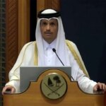 دیدار امیر قطر با سلطان عمان