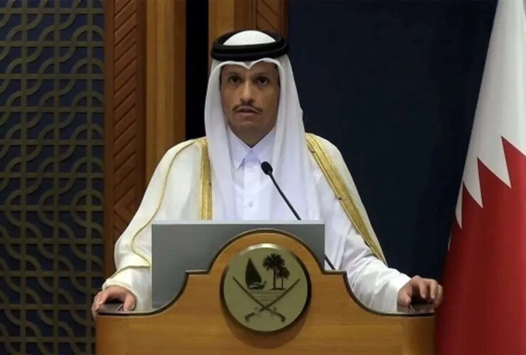دیدار امیر قطر با سلطان عمان