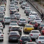 خروجی ترافیک سنگین تهران همزمان با عید سعید قربان