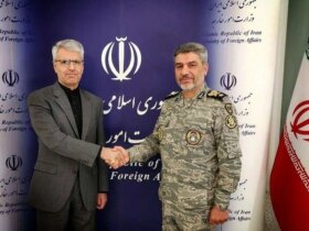 دیدار بقایی با سخنگوی ارتش؛ دیپلماسی و میدان در کنار هم برای ایران