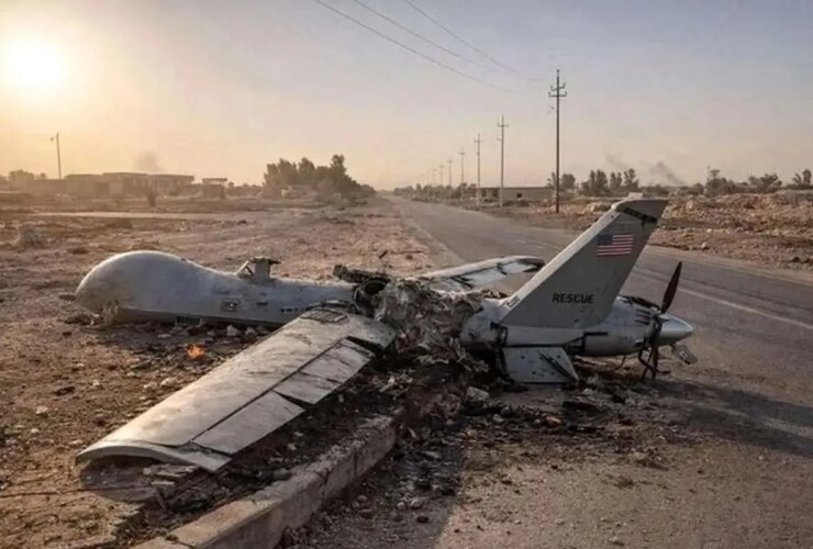 سپاه: هواپیمای بدون سرنشین MQ1 را ساقط کردیم