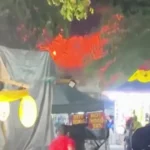 آتش سوزی مرگبار در یک شهربازی در مکزیک