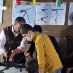 آموزش استفاده از سلاح در اجتماع شبانه بجنورد