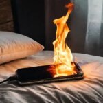آیا شارژ یک شبه گوشی باعث آتش سوزی می شود؟