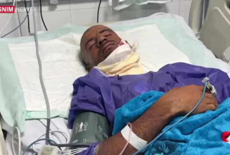 اولین تصاویر از مجروح شدن ماهیگیر در حمله آمریکا به قایق های ماهیگیری