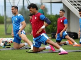 برخورد سرمربی استقلال با رامین رضاییان