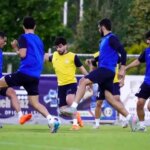 تمرینات تیم ملی پیش از سفر به ترکیه به پایان رسید