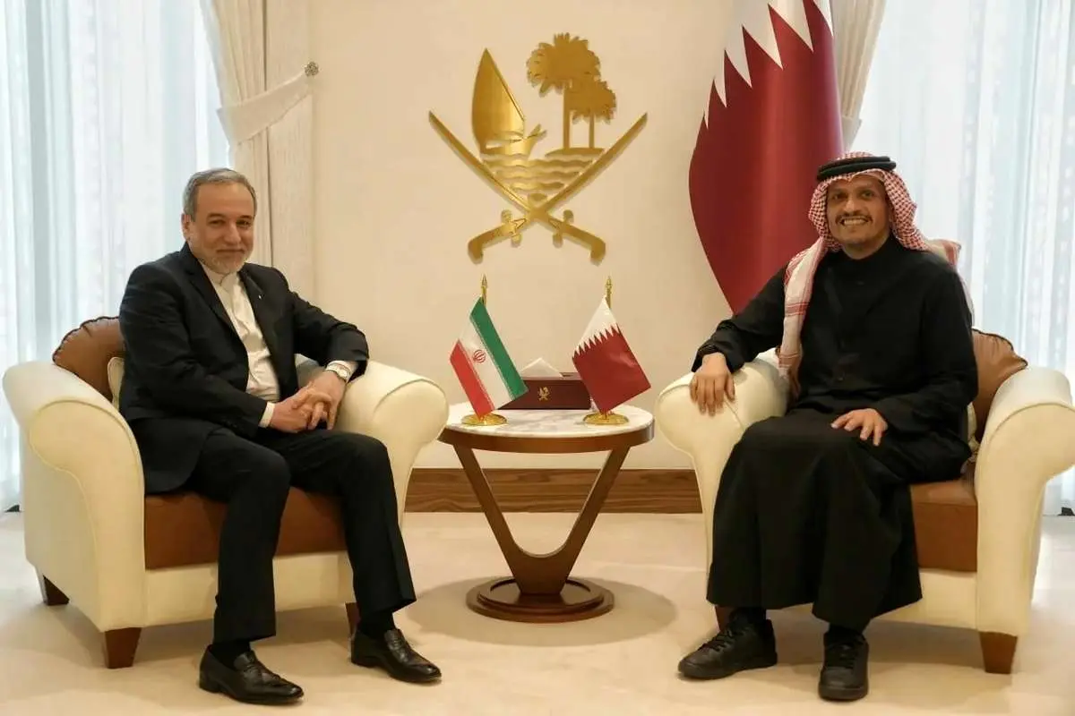 دیدار عراقچی با وزیر خارجه قطر درباره مذاکره و جنگ
