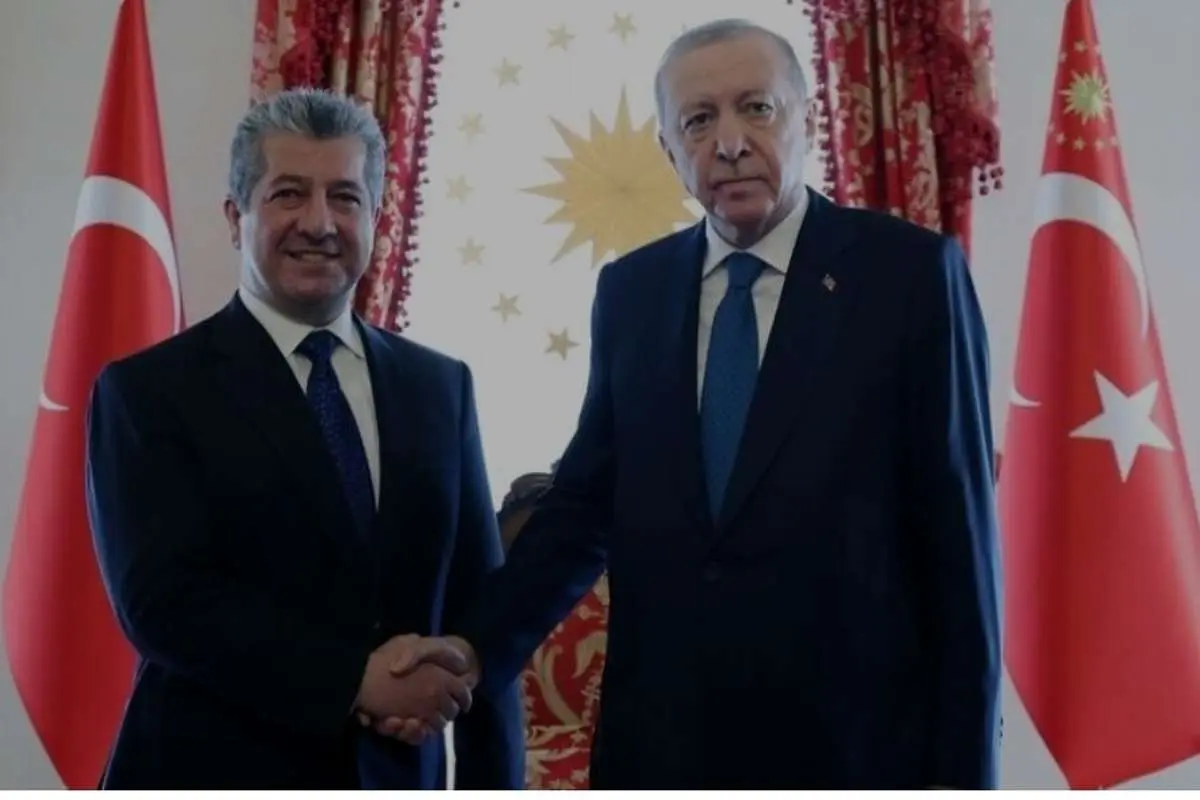 رایزنی اردوغان و بارزانی در مورد تنش ایران و آمریکا