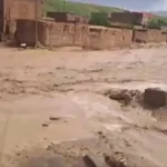 سیل بهاری در کلات/ آسیب به زیرساخت های روستایی