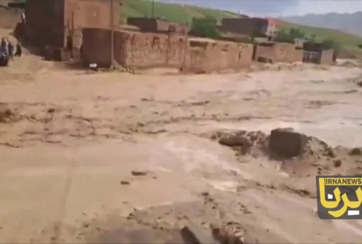 سیل بهاری در کلات/ آسیب به زیرساخت های روستایی