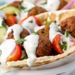 طرز تهیه ساندویچ فلافل سوری با سس مخصوص