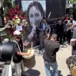 وداع با پیکر بهناز نازی