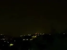 ویدئو؛ حمله اسرائیل به جنوب لبنان با گلوله های فسفر