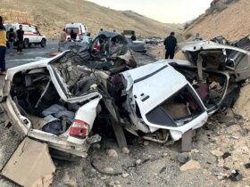 تصادف مرگبار در محور ایوانکی - تهران; 6 خارجی کشته شدند