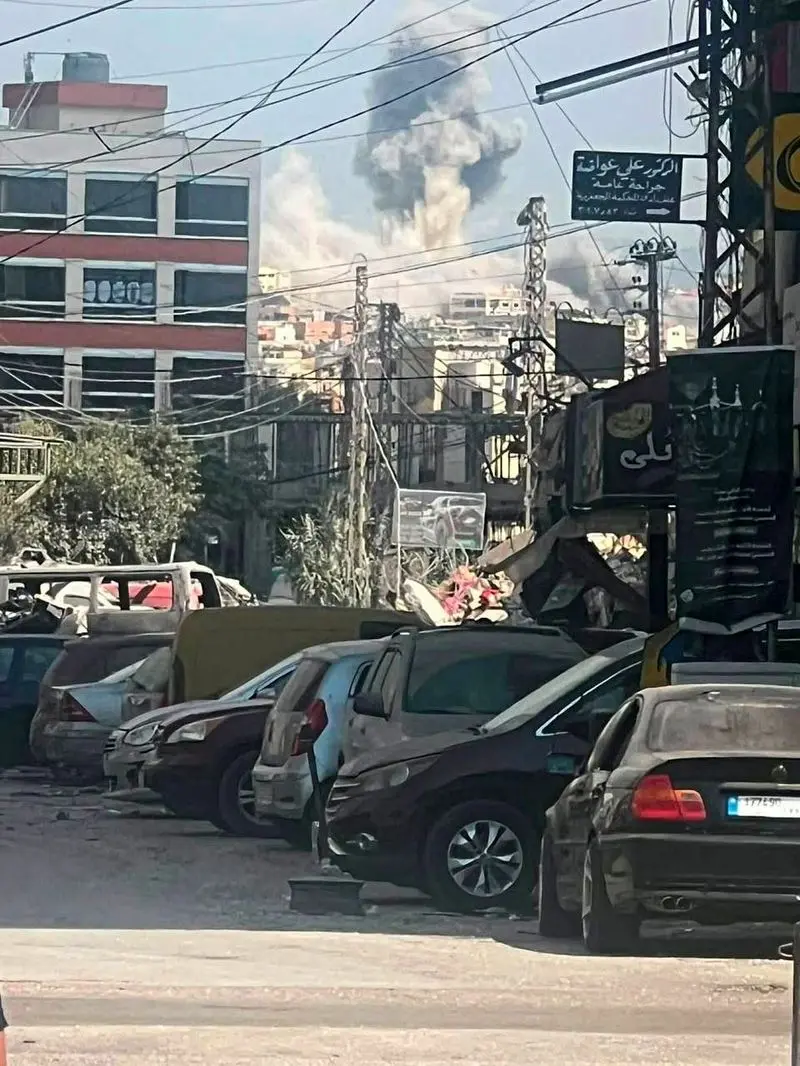 تصاویری از حملات اسرائیل به جنوب لبنان 6 لبنان