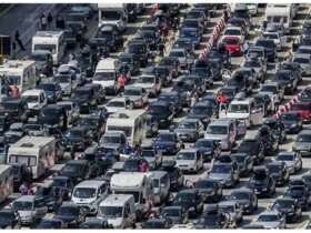 ترافیک سنگین در ورودی های چالوس، هراز و تهران 8 ترافیک سنگین در ورودی های چالوس، هراز و تهران