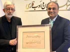 دیدار سفیر پاکستان با غلامعلی حددادال
