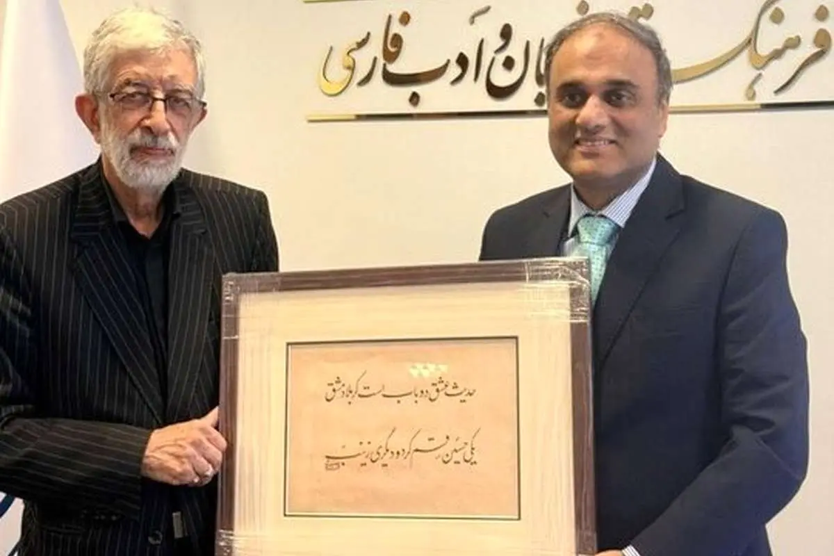 دیدار سفیر پاکستان با غلامعلی حددادال 1 دیدار سفیر پاکستان با غلامعلی حددادال