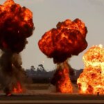 صدای انفجار در اطراف قشم و جزیره سیریک شنیده شد