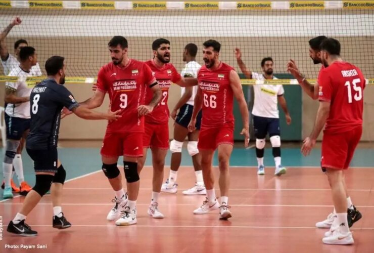 زمان بازی تیم ملی والیبال ایران و بلژیک در لیگ ملت های 2026