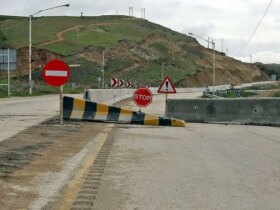 انسداد محور قدیم کرج - چالوس این روزها