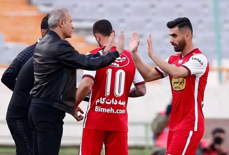 یحیی گزینه پرسپولیس را به عراق برد! 27 یحیی گزینه پرسپولیس را به عراق برد!