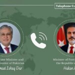 گفتگوی تلفنی فیدان با همتای پاکستانی خود در خصوص روند مذاکرات ایران و آمریکا
