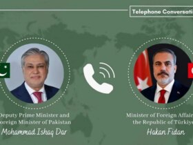 گفتگوی تلفنی فیدان با همتای پاکستانی خود در خصوص روند مذاکرات ایران و آمریکا