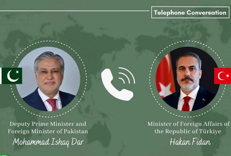 گفتگوی تلفنی فیدان با همتای پاکستانی خود در خصوص روند مذاکرات ایران و آمریکا