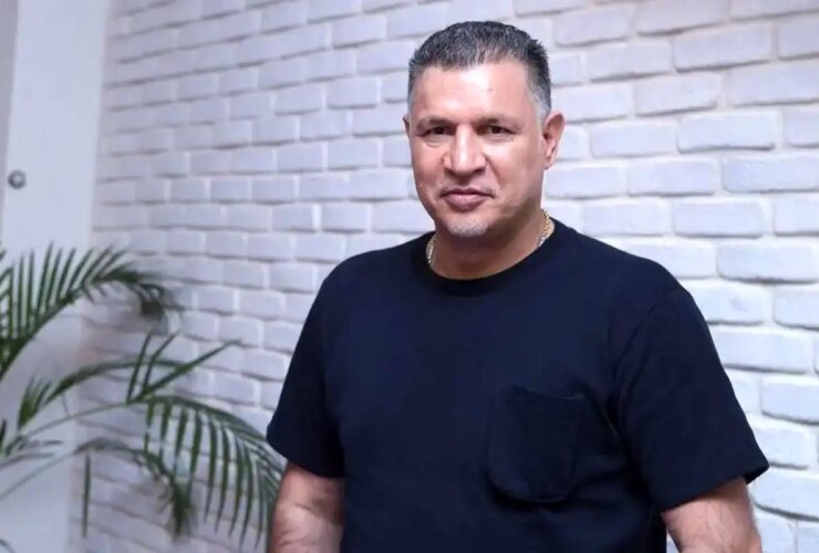 تصویر; حرکت زیبای علی دایی و دیدار اکبر عبدی