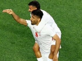 بیانیه شادی محمد محبی پس از به ثمر رساندن گل در بازی نیوزلند