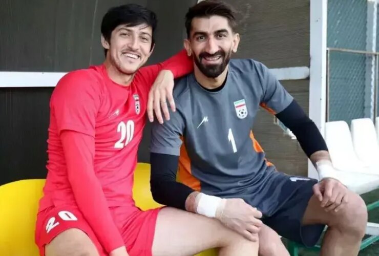 خوشحالی سردار آزمون پس از تساوی ایران مقابل بلژیک 6 خوشحالی سردار آزمون پس از تساوی ایران مقابل بلژیک