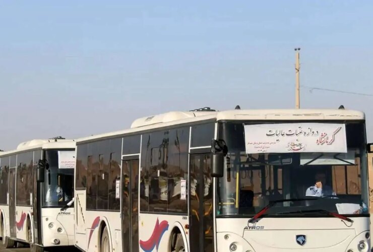 قیمت بلیط اتوبوس مهران اربعین تهران