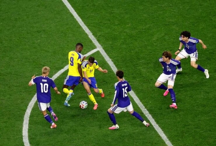 در جام جهانی 2026 ژاپن با سوئد به تساوی 1-1 رسید. سامورایی تبدیل به بحث برزیل شد