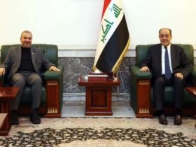 دیدار نوری المالکی با سفیر ایران در بغداد
