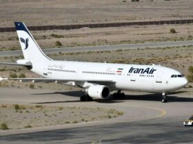اولین هواپیمای مسافربری تهران - دبی پس از جنگ به زمین نشست