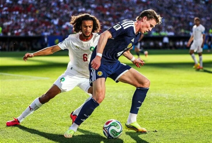 اسکاتلند در جام جهانی 2026 با نتیجه 0-1 مغلوب مراکش شد. غرش شیرهای اطلس