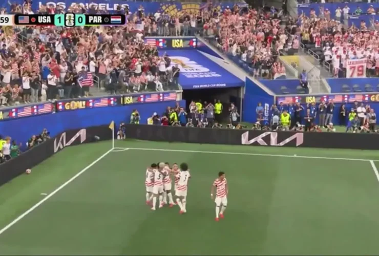 برای دیدن؛ اولین گل آمریکا مقابل پاراگوئه در دقیقه 7 (گل به خودی) بود. جنگ جهانی 2026 31 برای دیدن؛ اولین گل آمریکا مقابل پاراگوئه در دقیقه 7 (گل به خودی) بود. جنگ جهانی 2026