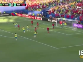 برای دیدن؛ اولین گل وینیسیوس در جام جهانی 2026 برزیل مقابل مراکش در دقیقه 32