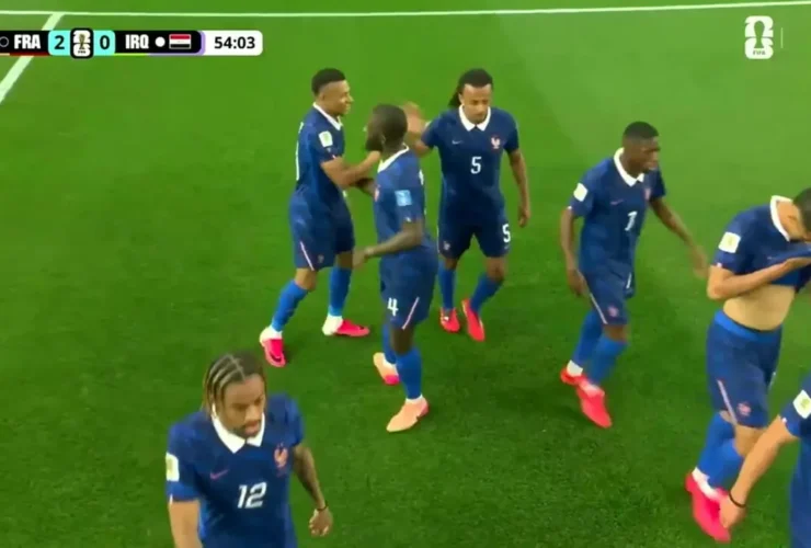 برای دیدن؛ گل دوم فرانسه مقابل عراق در جام جهانی
