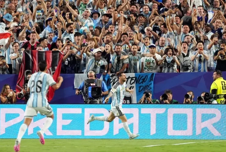 برتری آشکار آرژانتین در جام جهانی 2026 بر الجزایر در روز رکوردشکنی لیونل مسی