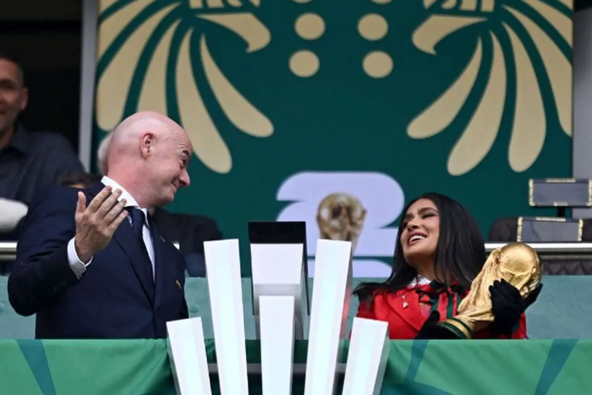 تصویر; حضور ستاره زن فیلم Desperado در افتتاحیه جام جهانی 2026