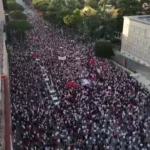 تظاهرات گسترده علیه ایوانکا ترامپ و جرد کوشنر در آلبانی ادامه دارد