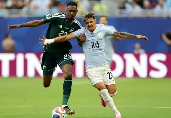در جام جهانی 2026 عربستان با اروگوئه به تساوی 1-1 رسید. توقفی غیرمنتظره برای شاگردان بیلسا 27 در جام جهانی 2026 عربستان با اروگوئه به تساوی 1-1 رسید. توقفی غیرمنتظره برای شاگردان بیلسا