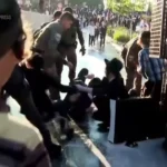 سرکوب خشونت آمیز یهودیان معترض به خدمت سربازی در اسرائیل