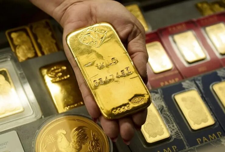 قیمت جهانی طلا امروز دوشنبه 28 خرداد 1405