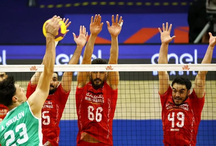 لیگ ملت های 2026 بلغارستان 3-0 والیبال ایران; مقابل شماره دو جهان شکست خورد