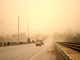 هشدار گرد و غبار نارنجی در اصفهان